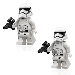 LEGO Star Wars Force Awakens two stormtrooper minifigs for display and imaginative play.