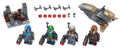 LEGO Star Wars Mandalorian defense fort provides sturdy play scenery.
