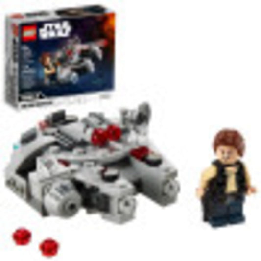 LEGO Star Wars Millennium Falcon Microfighter 75295 front view; compact, travel-ready design