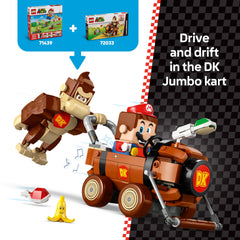 LEGO Super Mario banana with face decoration for playful storytelling