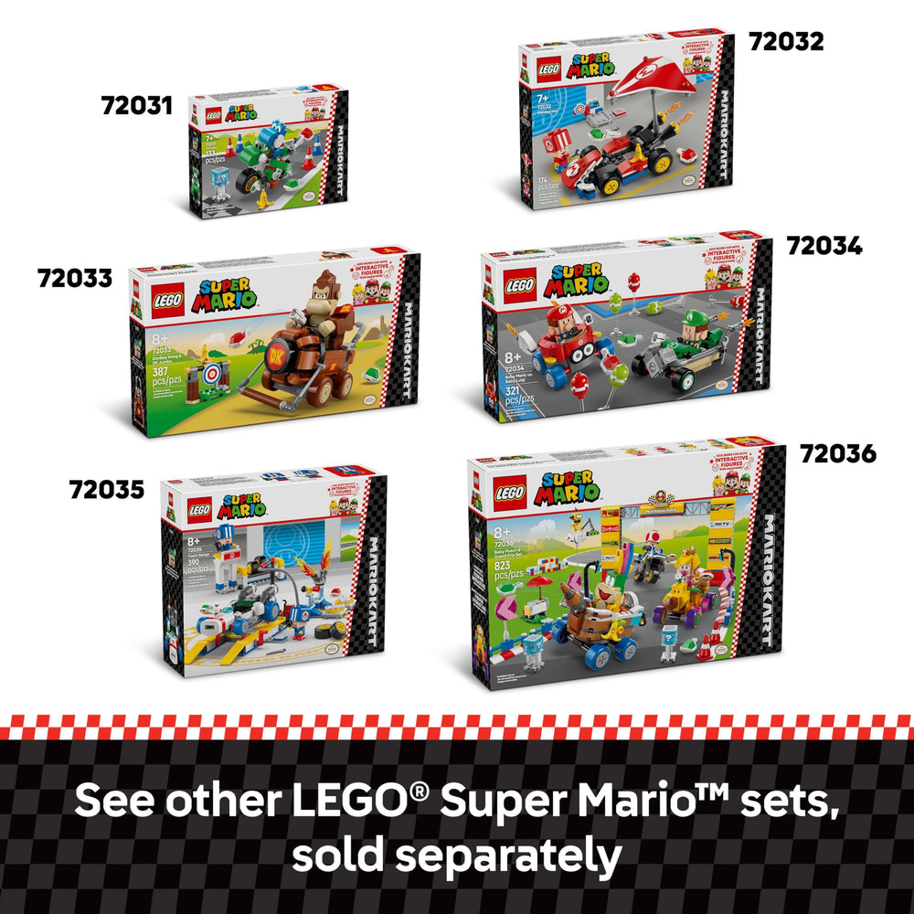 LEGO Super Mario birthday gift idea for kids who love racing and collectibles.