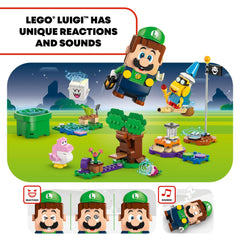 LEGO Super Mario Boo figure introduces spooky obstacles and puzzle play.