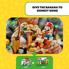 Banana palm interaction adds playful gifting and mini-puzzles