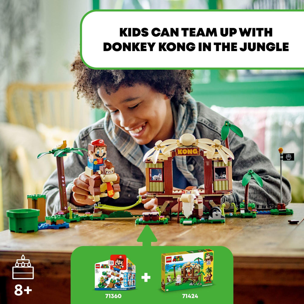 LEGO Super Mario Tree House TV detail scene sparks imaginative storytelling