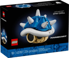 LEGO Super Mario Spiny Shell 40787 blue shell display model for desk or shelf