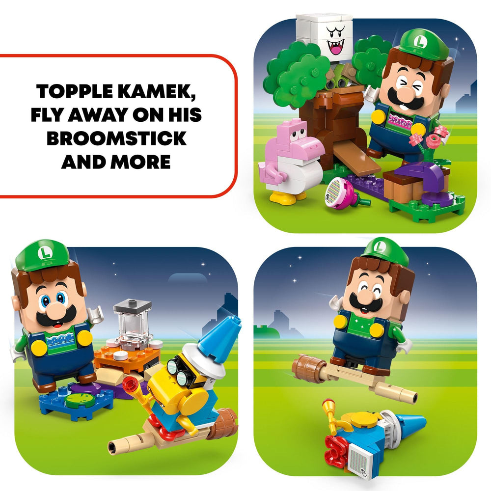 LEGO Super Mario Start Pipe to Goal Pole setup inspires exploration across builds.