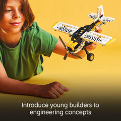 LEGO Technic Bush Plane 333-piece set supports budding engineers with realistic mechanisms