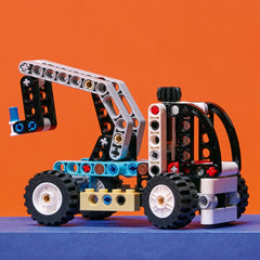 LEGO Technic Telehandler 42133 tow-truck mode expands play scenarios and storytelling.