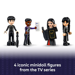 LEGO Wednesday Morticia's Cottage set provides display-worthy build and storage when closed.