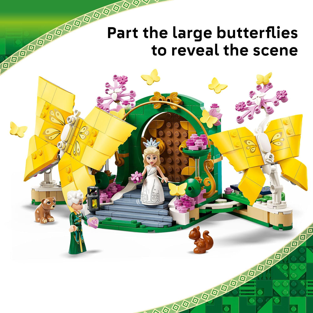 LEGO Wicked Glinda's Wedding Day Fiyero figure supports character play