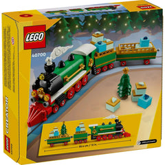 LEGO Winter Holiday Train 40700 detailed parts emphasize building experiences.