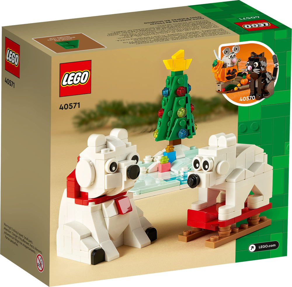 LEGO Wintertime Polar Bears 40571: perfect stocking stuffer for kids and holiday gifting.