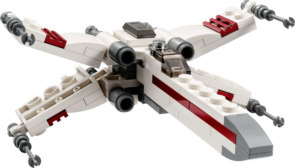LEGO X-Wing Starfighter Set 30654 built model ready for display