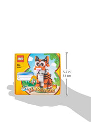 LEGO The Year of the Tiger packaging inside shows secure setup for safe storage.
