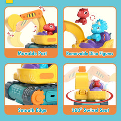 Lehoo Castle 360-degree seat movement enhances exploration and coordination.