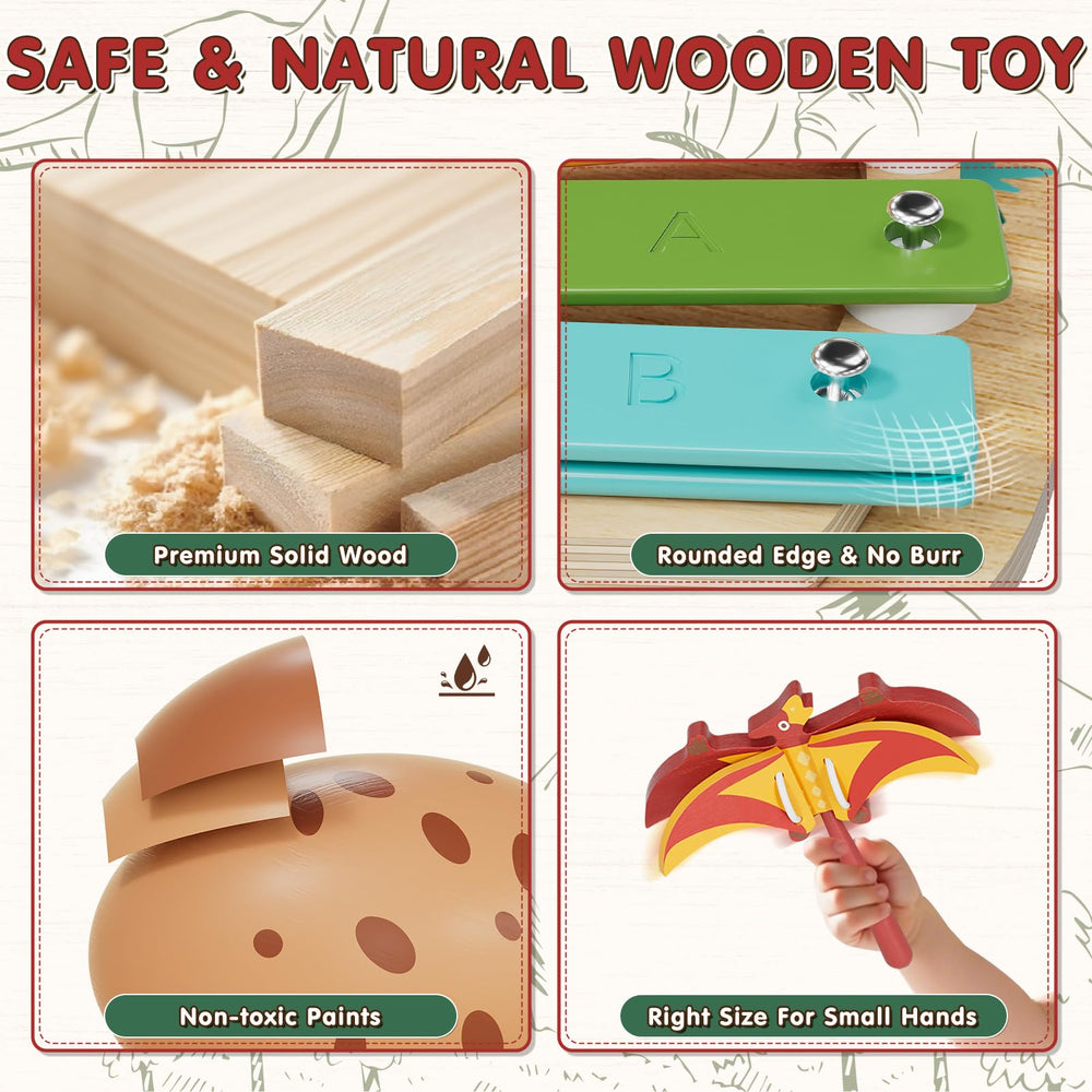 Lehoo Castle wind chime adds gentle, melodic cues for auditory play.