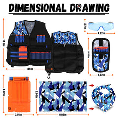 Lehoo Castle dart pouch keeps ammo organized during fast Nerf skirmishes