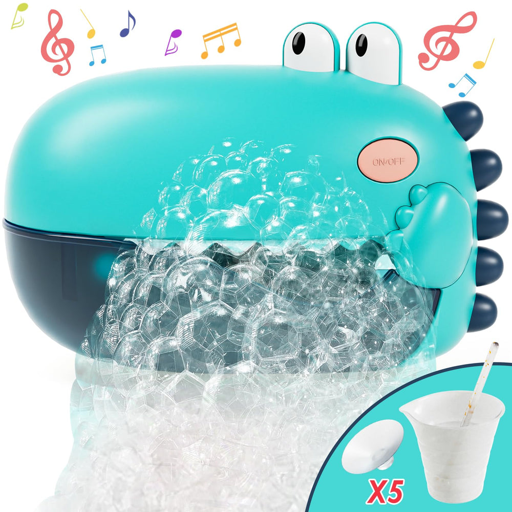 Lehoo Castle dinosaur bath toy sparks imaginative play during bath time.