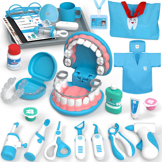 Lehoo Castle doctor kit with dental tools for imaginative play