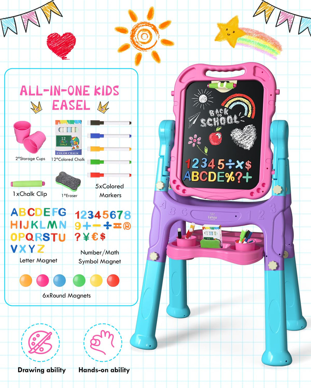 Lehoo Castle easel gift ready pack ideal for birthdays and holidays