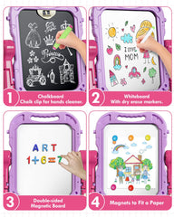Lehoo Castle Easel magnets and accessories spark creative play.