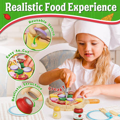 Lehoo Castle felt pasta boilable for tactile pretend cooking