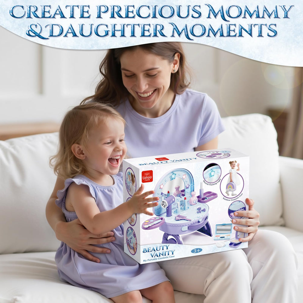 Lehoo Castle gift-ready vanity delights little princesses for birthdays and celebrations.