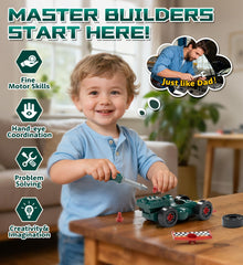 Lehoo Castle pliers encourage precise grip and early hand-eye coordination.