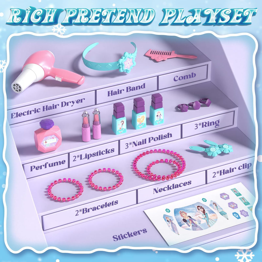 Lehoo Castle accessory set including hair dryer and makeup tools
