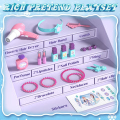 Lehoo Castle accessory set including hair dryer and makeup tools