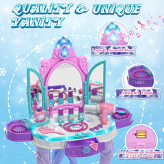 Lehoo Castle vanity dressing table ideal for princess dress-up