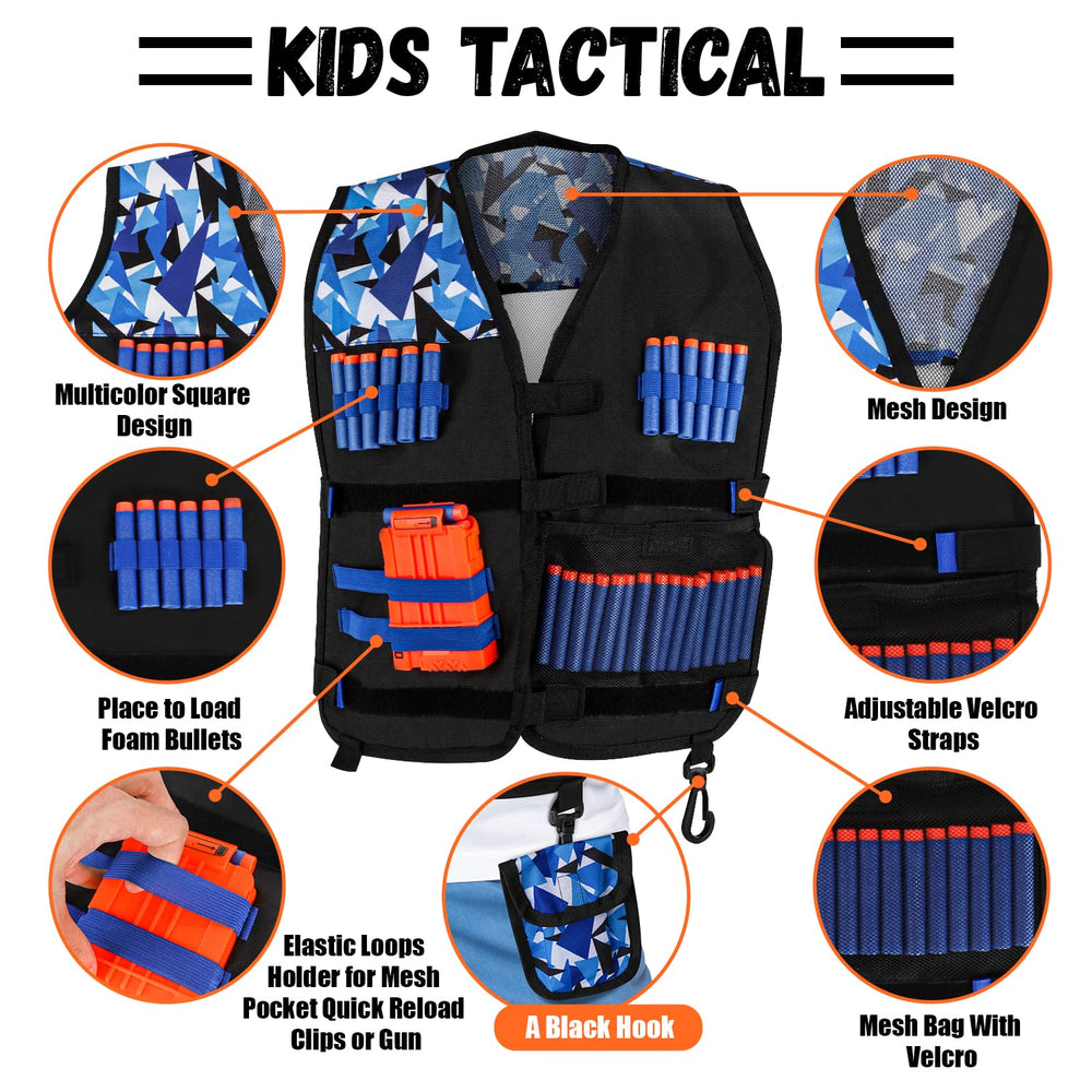 Lehoo Castle Nerf darts refill set for extended, seamless battles