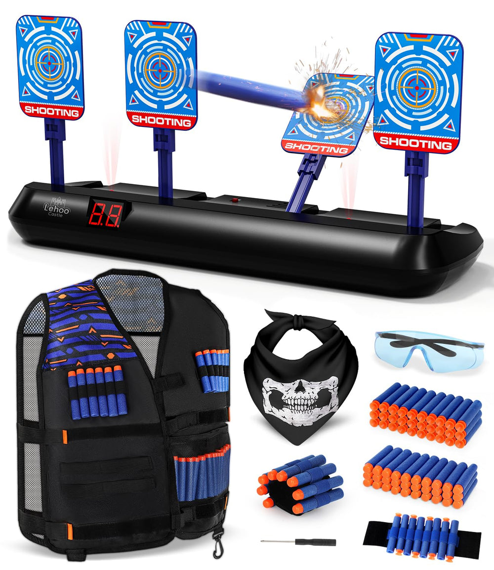 Lehoo Castle Nerf target base for sturdy practice and quick resets