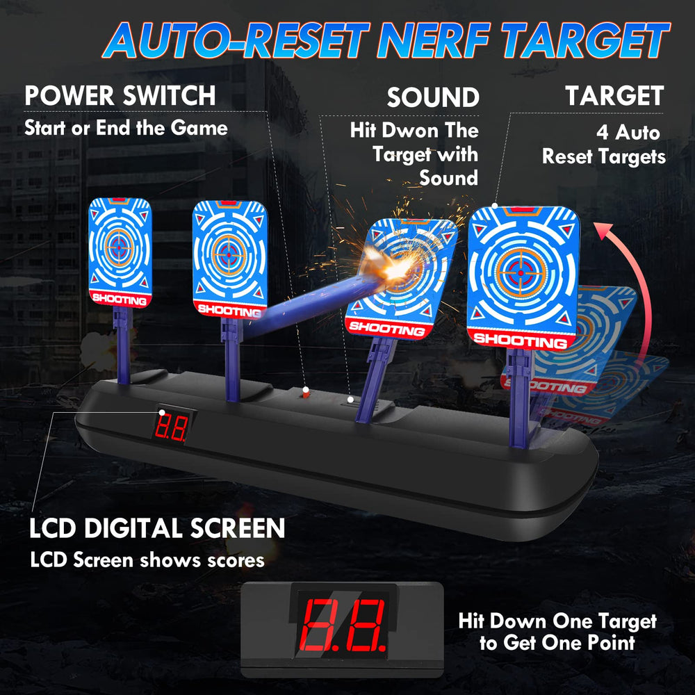 Lehoo Castle Nerf vest worn during play for realistic action