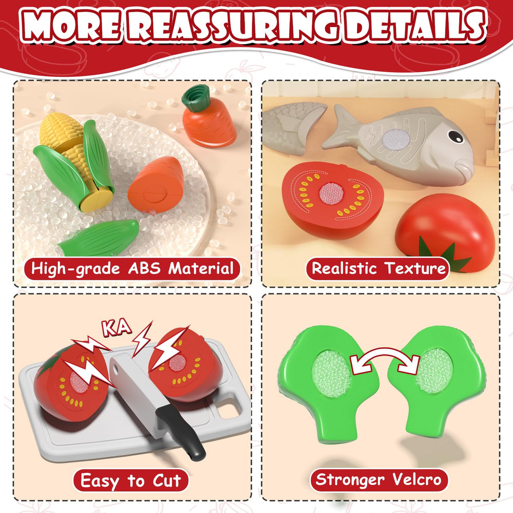 Lehoo Castle peeling and cutting activity develops fine motor skills.