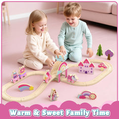 Lehoo Castle pink desserts accessory for tasty, creative train-world stories