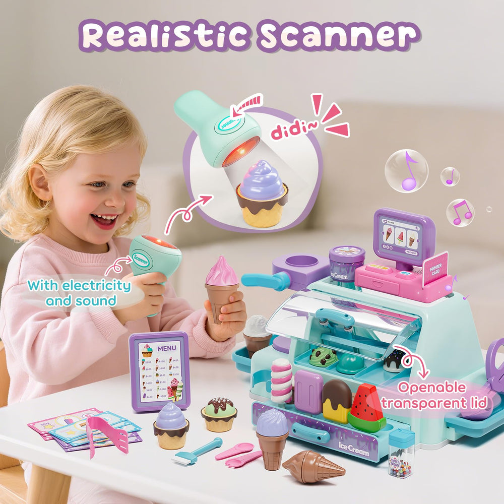 Lehoo Castle interactive cash register with sounds enhances storytelling.