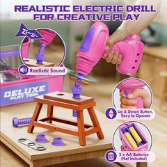 Lehoo Castle tool box with easy-carry handle for on-the-go learning.