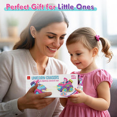 Lehoo Castle unicorn RC car gift-ready packaging for birthdays or holidays.