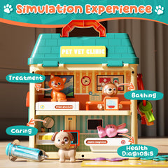 Lehoo Castle vet playset thermometer enables fun checkups