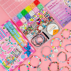 leitait bracelet kit beads collection, vibrant colors for endless jewelry ideas