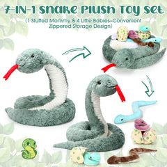 Leitee snake zipper hatch design, easy to tuck babies inside for playful hatch moments.