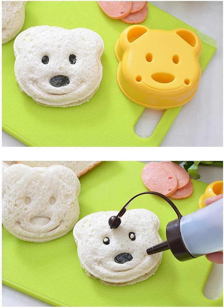 Leking fruit vegetable cutters Rabbit Heart Bunny boost imaginative meal prep