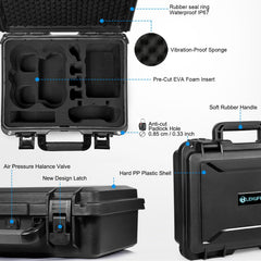 Lekufee case interior with drone fit and foam cutouts for Avata 2