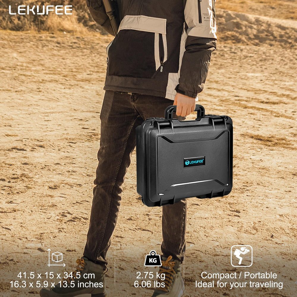 Lekufee Goggles 3 slot keeps goggles secure in the case