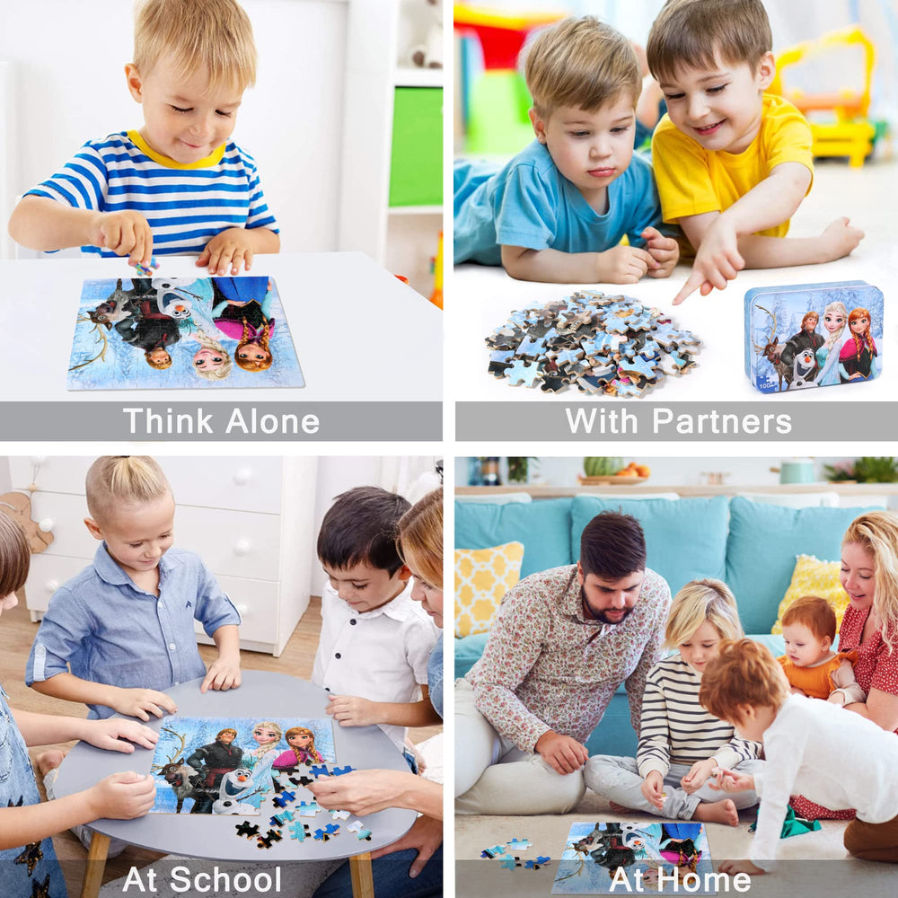 LELEMON puzzle pieces interlock smoothly during play.