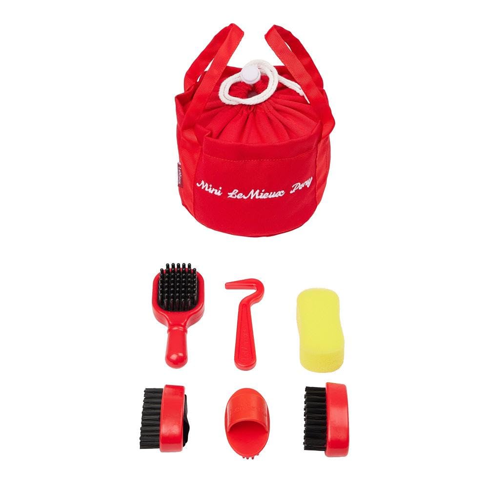 LeMieux Toy Pony Ember brushes nurture a gentle grooming routine and shine