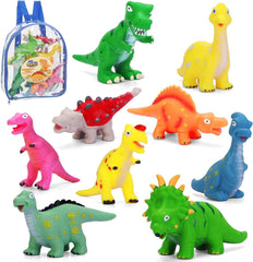 Lemofix Stegosaurus bath toy with sealed mold-free design for hygienic play