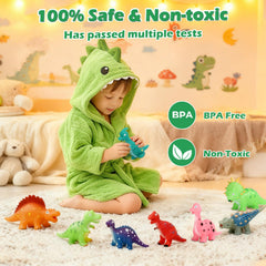 Lemofix dinosaur pool toys for versatile water play beyond the tub.