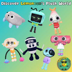 Lemoneon Cappuccino Assassino plush decor piece perfect for gaming rooms.